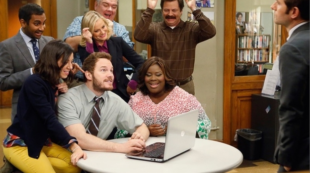 Кадр из сериала «Парки и зоны отдыха»