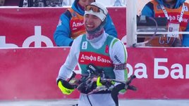 Биатлонист Никита Поршнев