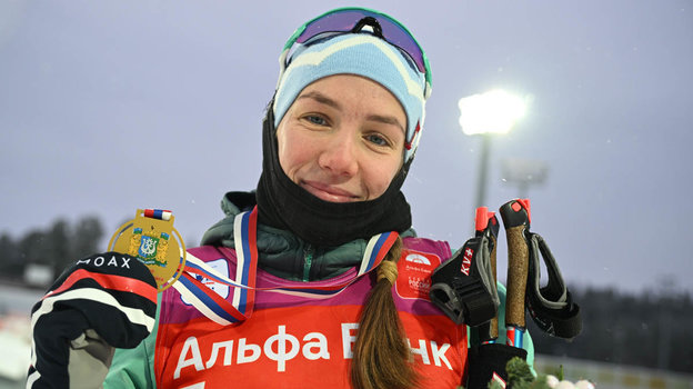Наталия Шевченко. Биатлонистка Наталия Шевченко