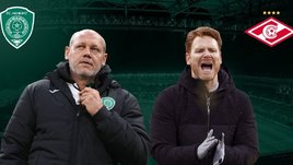 «Ахмат» — «Спартак» — 2:1! Абаскаль удален, команды устроили потасовку в перерыве. Онлайн-трансляция матча