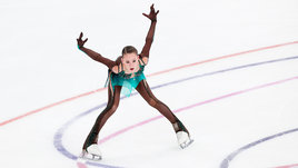 Фигуристка Софья Акатьева.