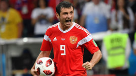 Футболист сборной России Алан Дзагоев.