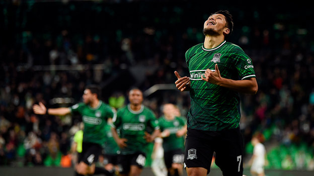 Ильзат Ахметов. Футболист «Краснодара» Ильзат Ахметов.