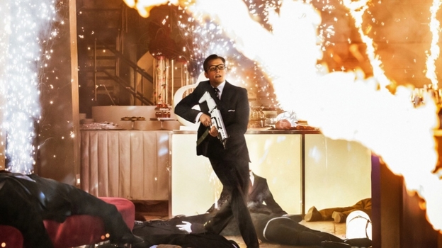 Кадр из фильма «Kingsman: Секретная служба»