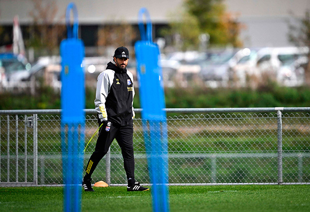 Фабио Гроссо. Главный тренер «Лиона» Фабио Гроссо.