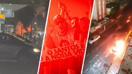 Родной клуб Пеле и Неймара впервые в истории вылетел из элиты. Фанаты «Сантоса» устроили беспорядки