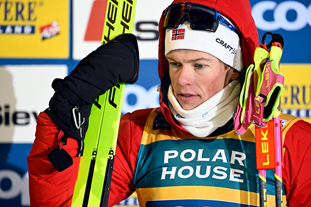 Йоханнес Клебо. Норвежский лыжник Йоханнес Клебо.