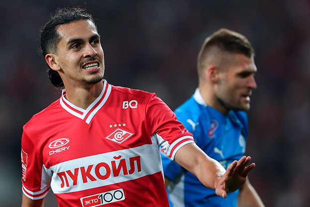 Хесус Медина. Футболист «Спартака» Хесус Медина.