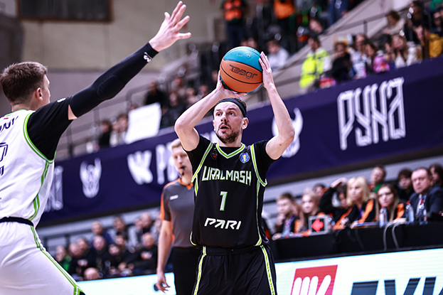 Антон Глазунов. Баскетболист «Уралмаша» Антон Глазунов.