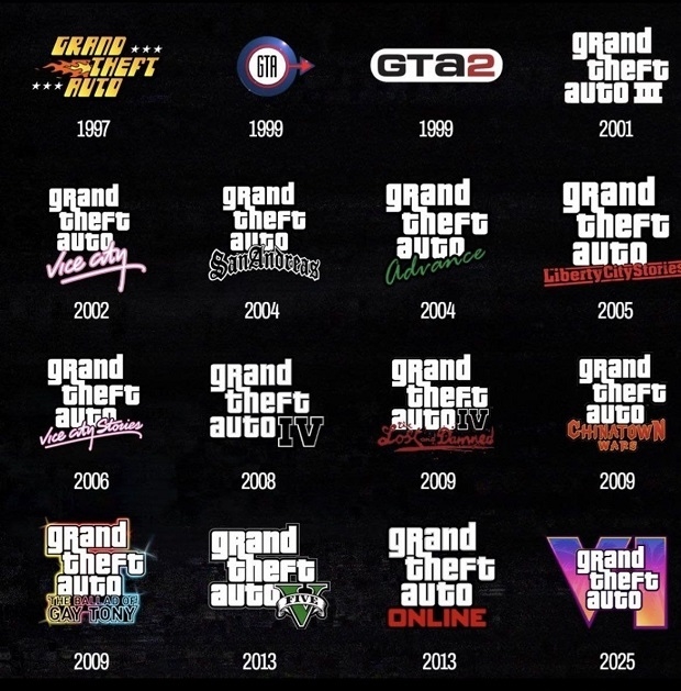 Логотипы GTA.