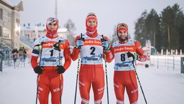 Большунов уничтожает интригу. Он выиграл в седьмой раз подряд на старте сезона