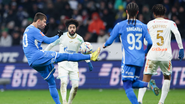 Матч «Динамо» и «Зенита».