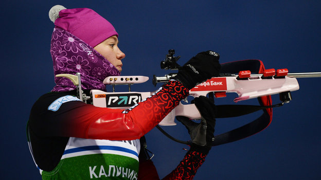 Любовь Калинина. Биатлонистка Любовь Калинина
