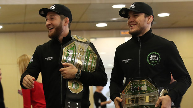 Тагир Уланбеков и Умар Нурмагомедов. Тагир Уланбеков и Умар Нурмагомедов