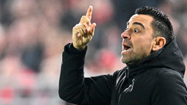 Главный тренер «Барселоны» Хави.