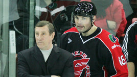 Валерий Белоусов и Яромир Ягр