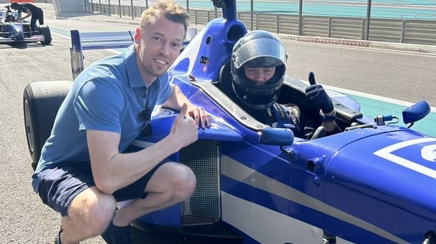 Даниил Квят и Даниил Медведев.