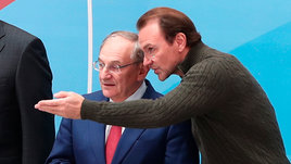 Гендиректор ФФККР Александр Коган и президент ФФККР Антон Сихарулидзе.