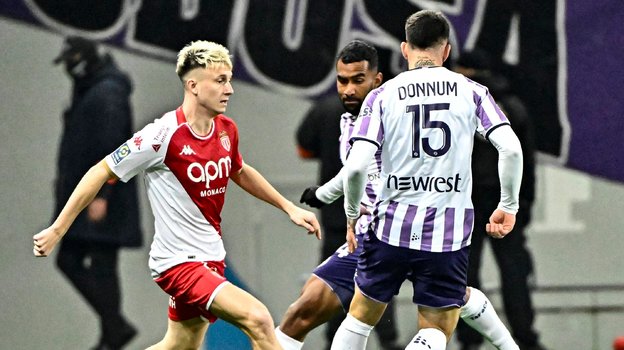 Александр Головин в матче против «Тулузы».