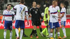 Футболисты сборной России