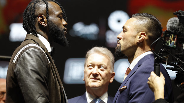 Деонтей Уайлдер и Джозеф Паркер.