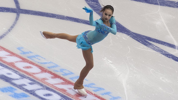 Алина Загитова. Фигуристка Алина Загитова