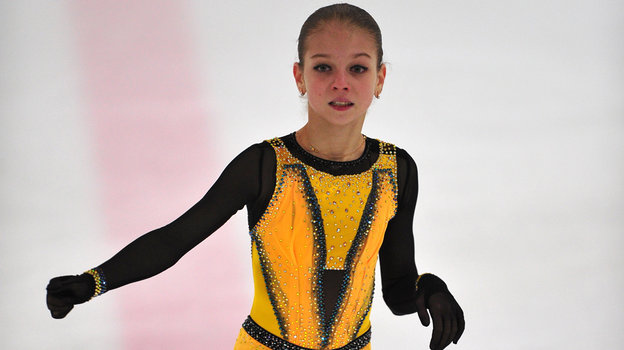 Александра Трусова. Фигуристка Александра Трусова