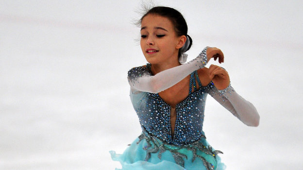 Анна Щербакова. Фигуристка Анна Щербакова