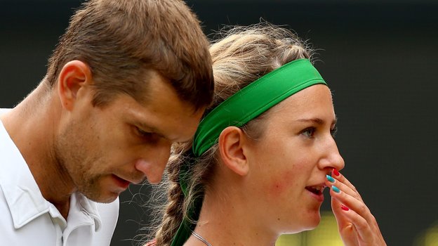 Максим Мирный и Виктория Азаренко.