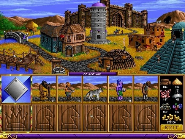 Heroes of Might and Magic.