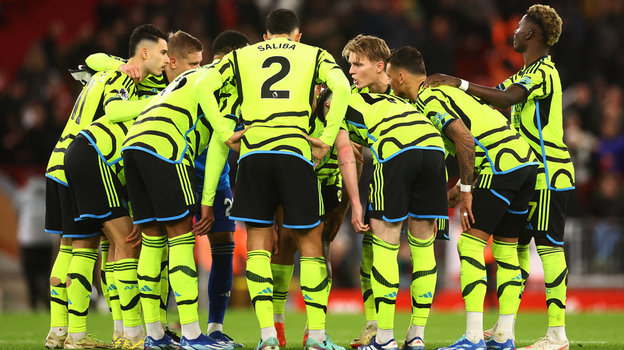 Футболисты «Арсенала».