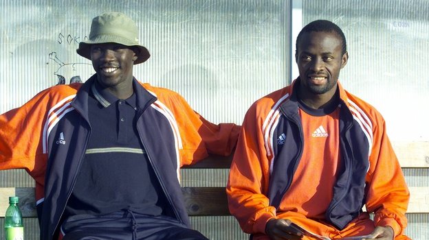 Баи Ибра Кебе и Жерри-Кристиан Тчуйсе.