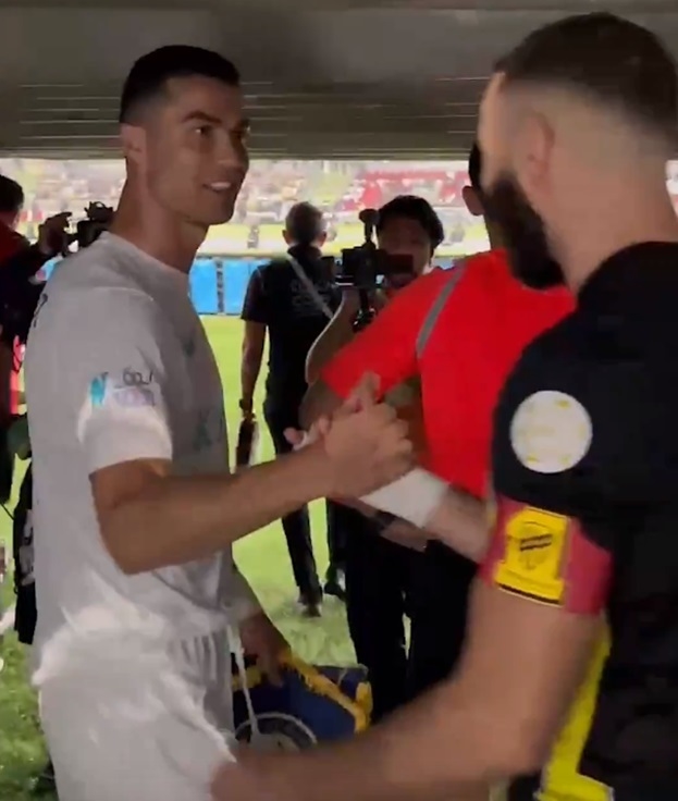 Криштиану Роналду и Карим Бензема.