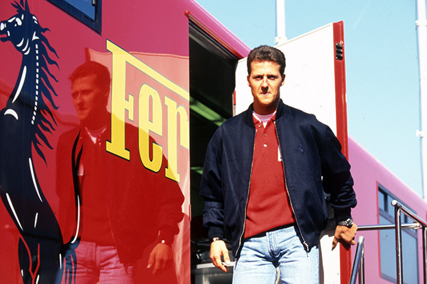 Михаэль Шумахер. Гонщик Михаэль Шумахер.