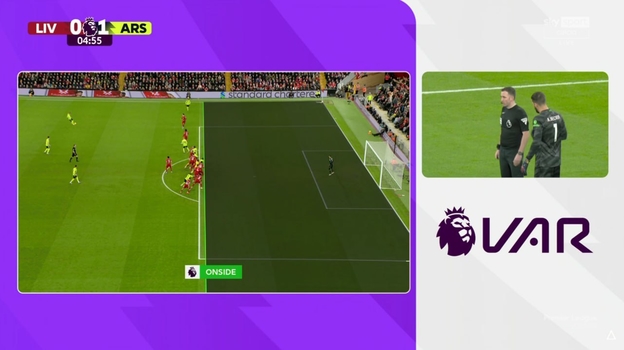 Гол «Арсенала» был забит по правилам.