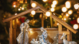 Рождественская сцена.