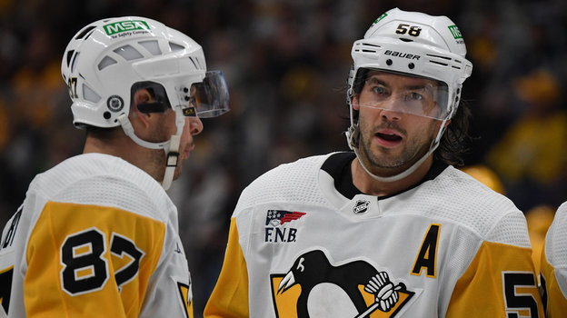 Сидни Кросби и Крис Летанг.