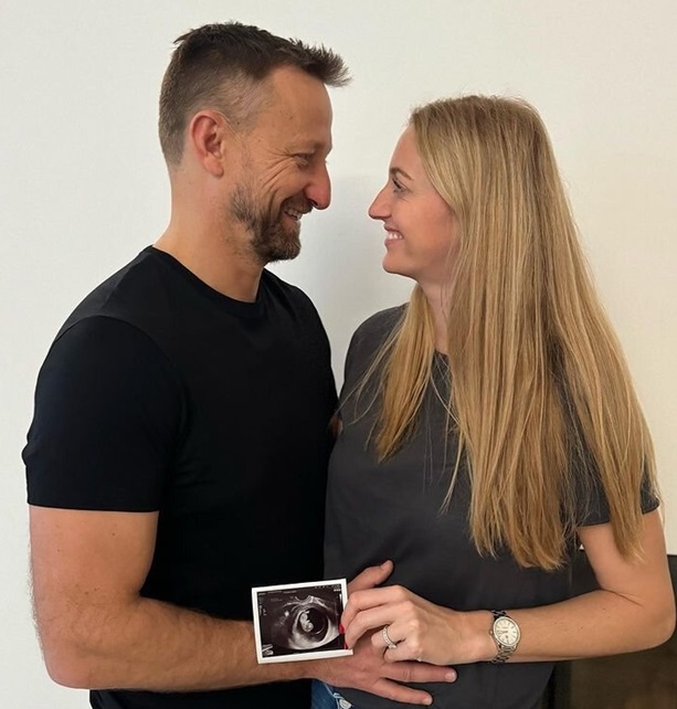 Петра Квитова и Иржи Ванек.