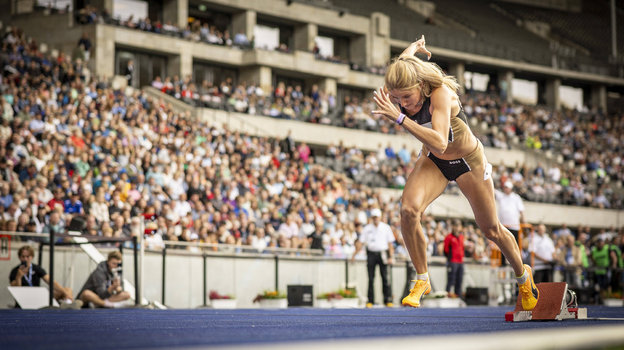 Алиса Шмидт. Легкоатлетка Алиса Шмидт