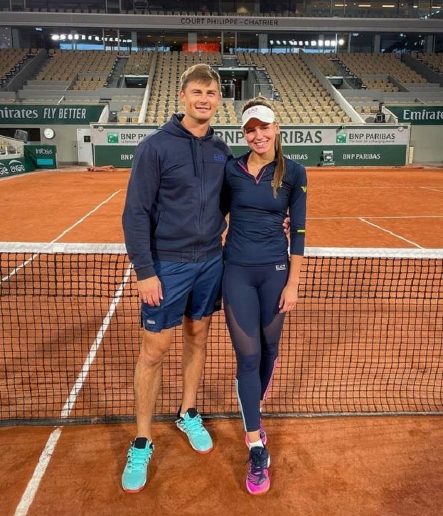 Сергей Демихин и Вероника Кудерметова.