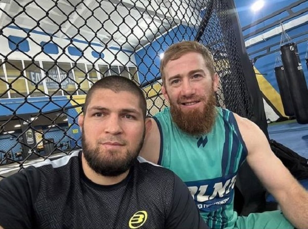 Мурад Мачаев и Хабиб Нурмагомедов.