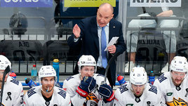 Главный тренер «Металлурга» Андрей Разин.