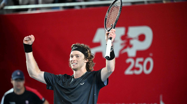 Андрей Рублев. Теннисист Андрей Рублев