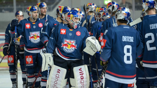 Хоккеисты команды «Ред Булл Мюнхен».