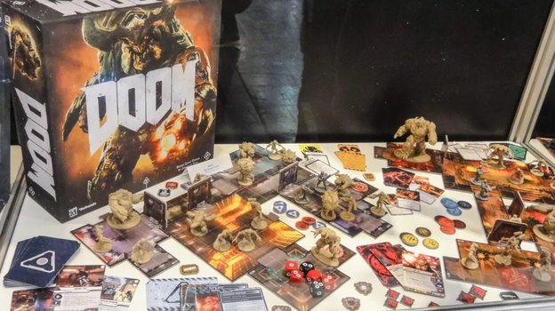 Настольная игра DOOM.
