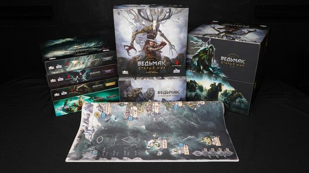 Настольная игра по вселенной The Witcher.