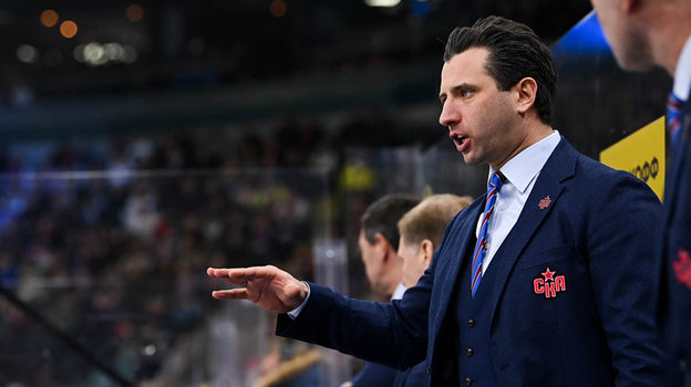 Роман Ротенберг. Главный тренер СКА Роман Ротенберг.