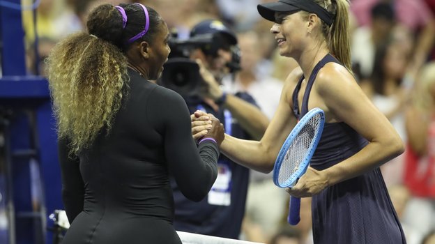 Серена Уильямс и Мария Шарапова.