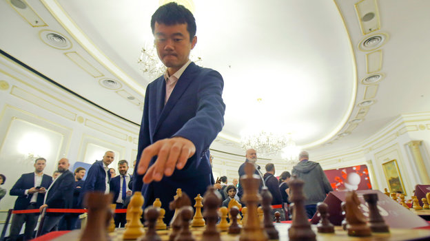 Дин Лижэнь. Шахматист Дин Лижэнь