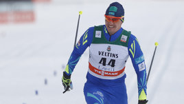 Лыжник Алексей Полторанин